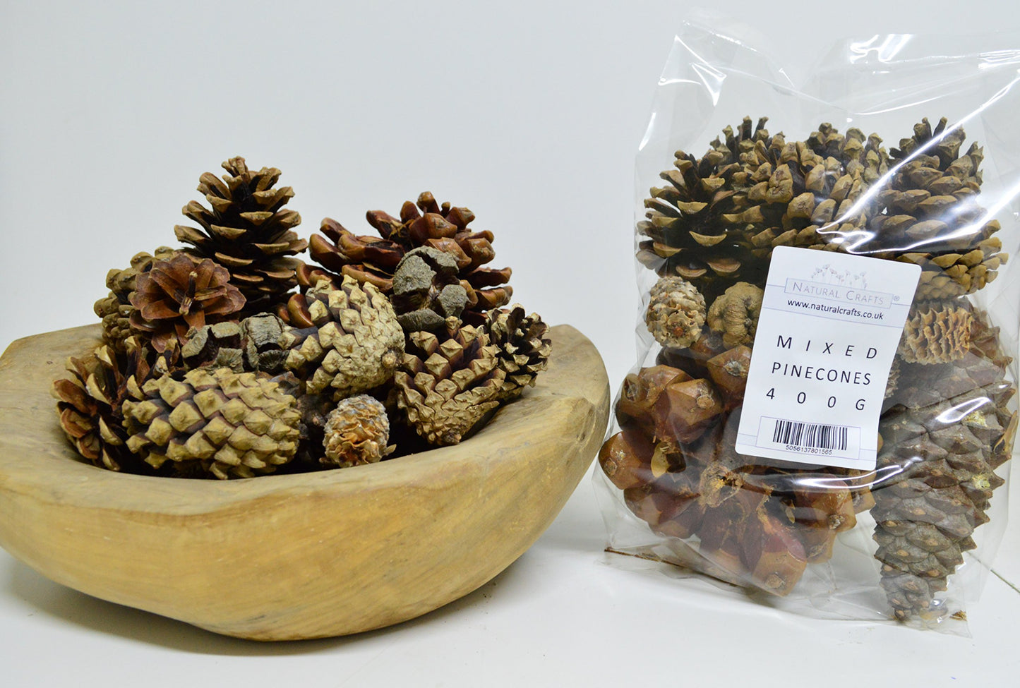 Mixed Pine Cones 400g