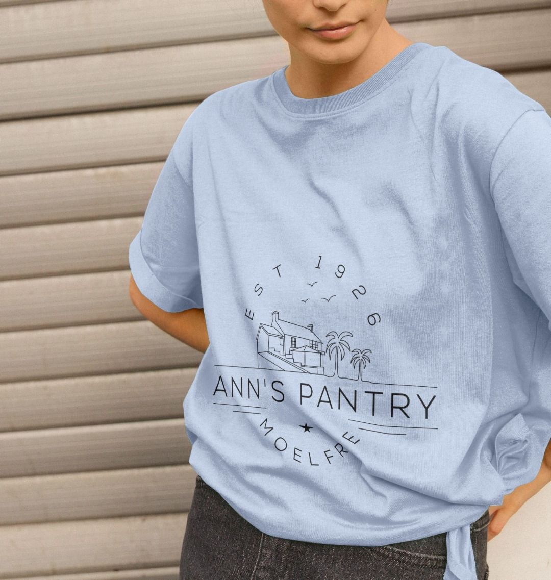 Ann's Pantry Women's Boxy tee Logo 1
