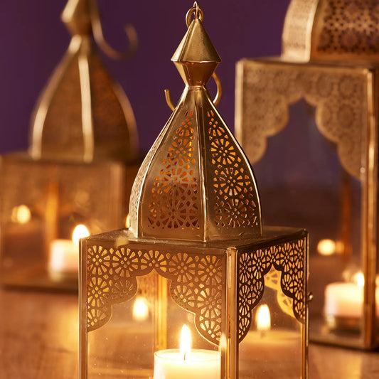 Namaste - Minaret glass lantern - small - LT41