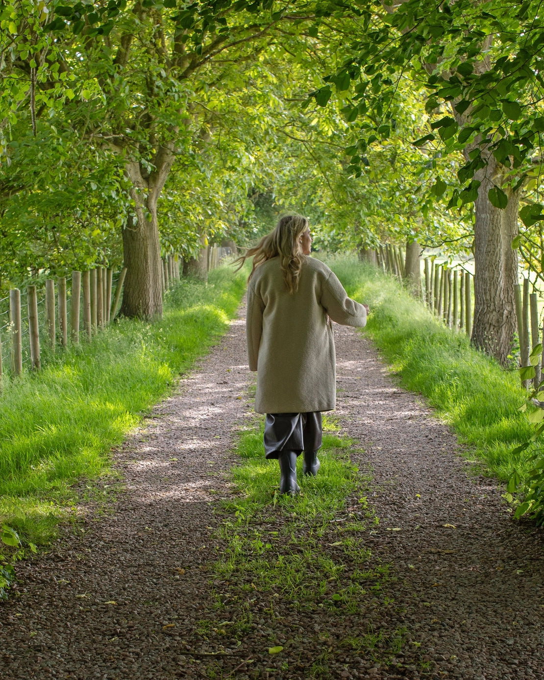 Chalk UK - Maggie coat - cream