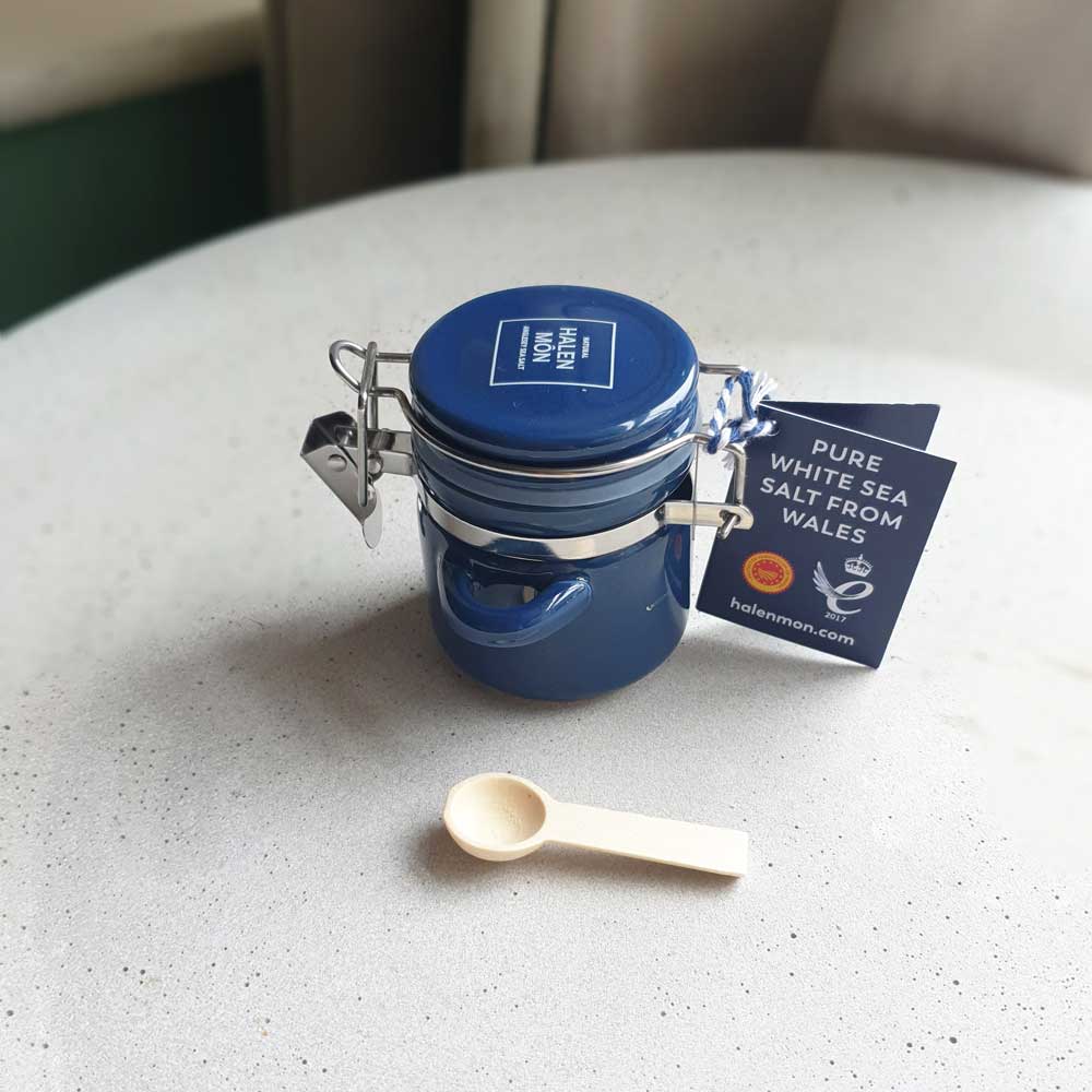 Halen Môn - Little Ceramic Jar with Pure Sea Salt (15g)