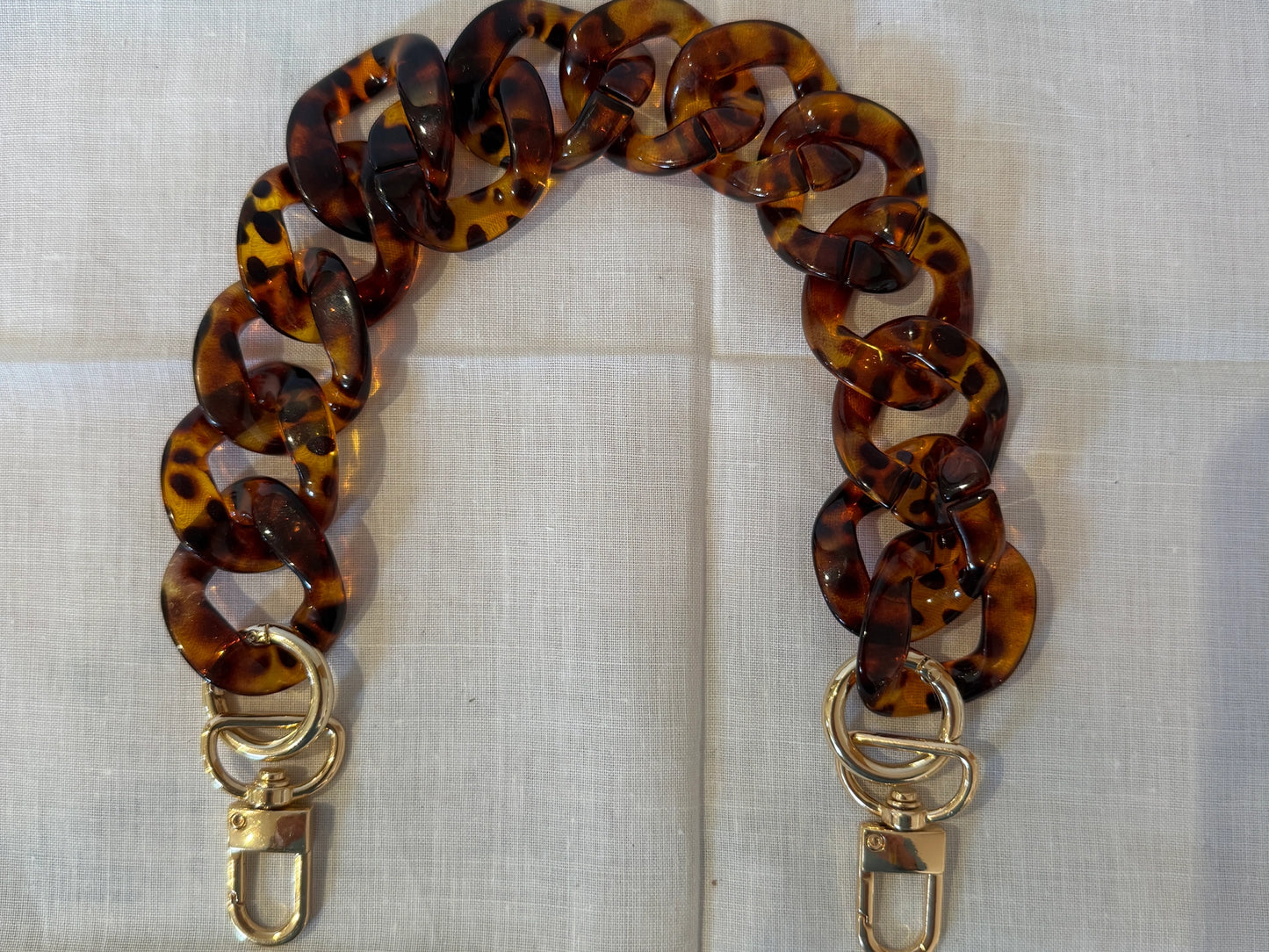 Be-Bougie - Eco Sustainable Tote Bag Interchangeable Tortoiseshell Handle 37cm (bag not included)