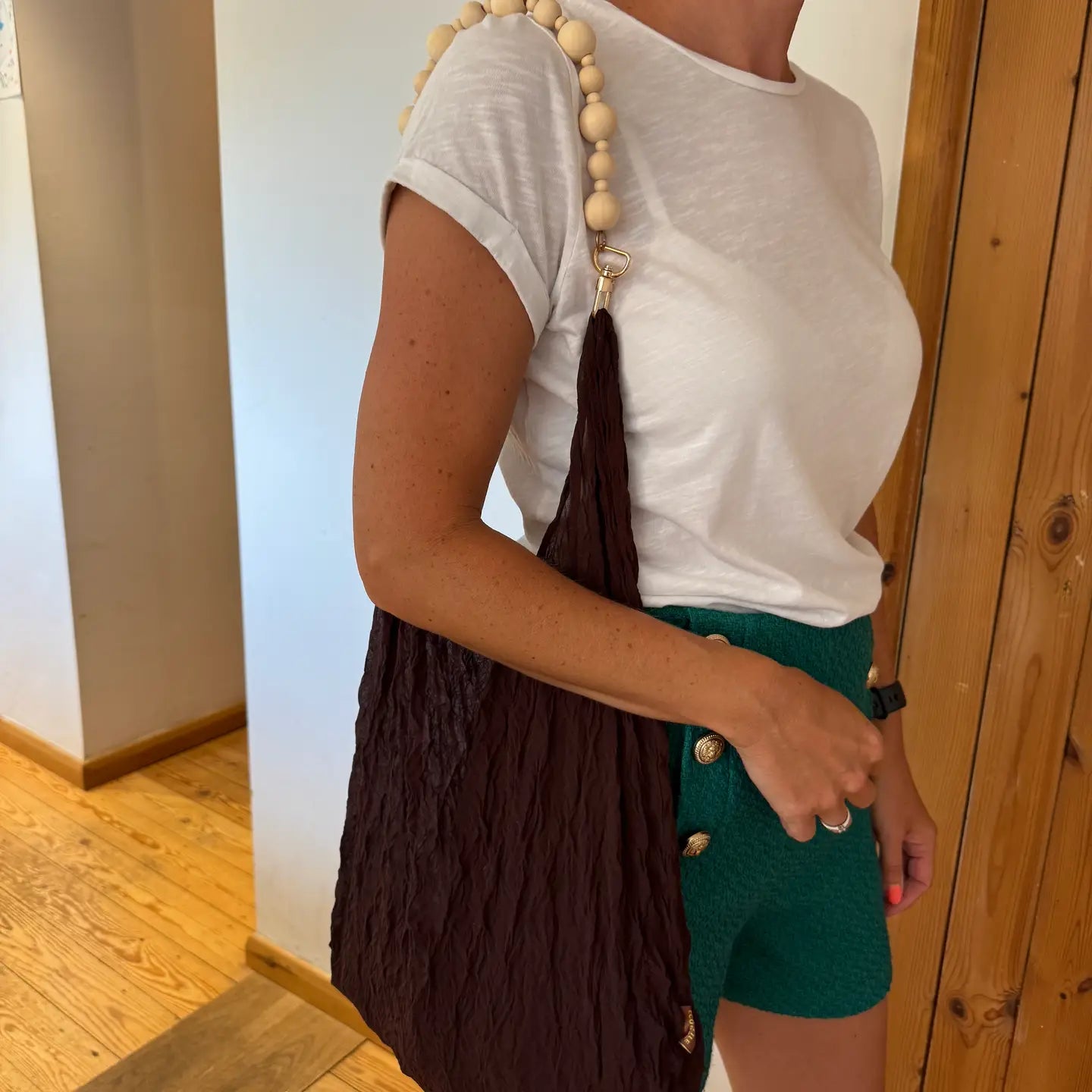 Be-Bougie - Eco Sustainable Tote Bag Interchangeable Wooden Handle 40cm (bag not included) (Copy) (Copy)