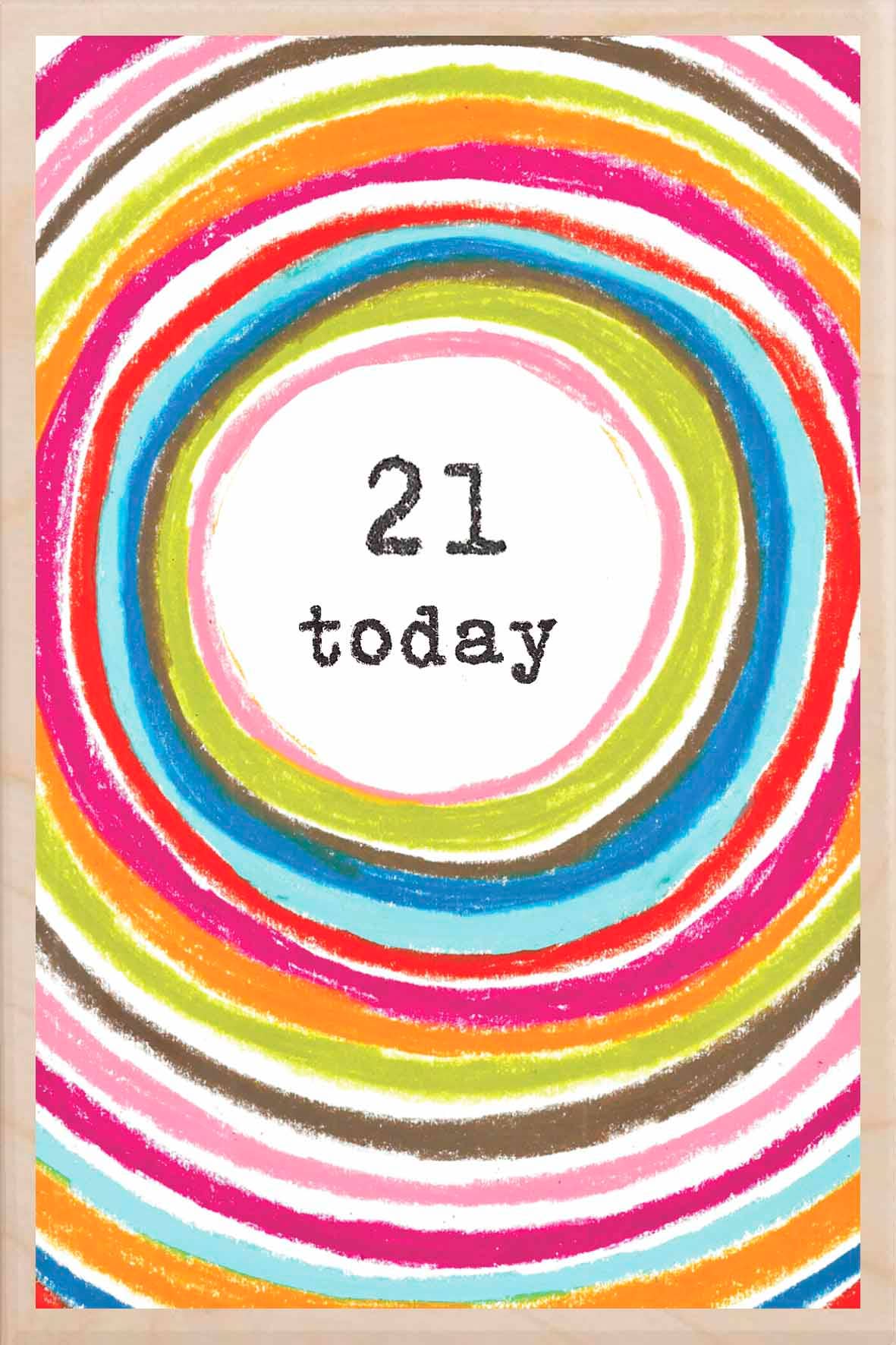 The Wooden Postcard Company - 21 TODAY wooden postcard