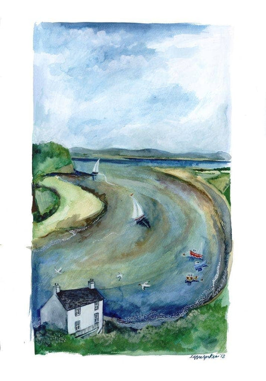 Estuary Greetings Card