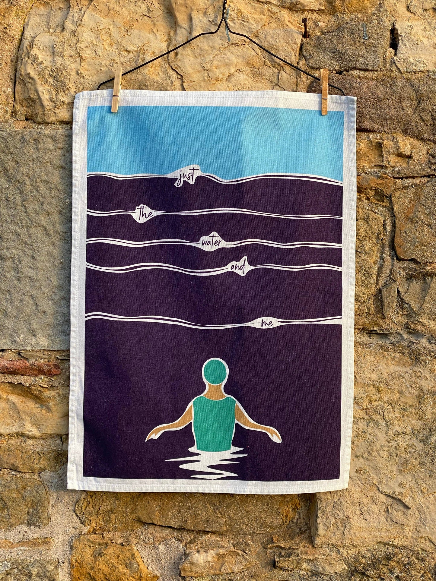 The Water & Me Tea Towel