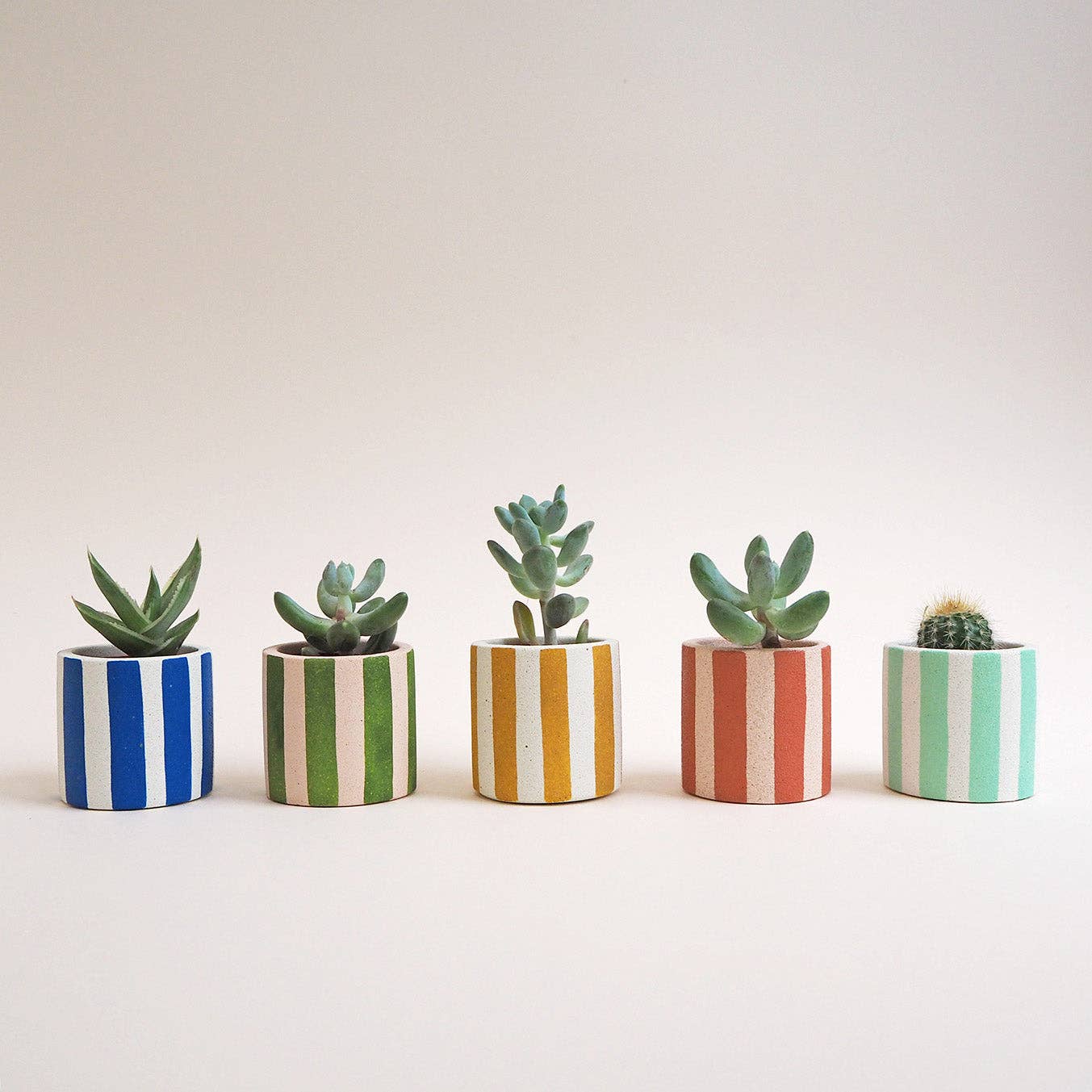 Hello Marilu Mini Stripy Pot