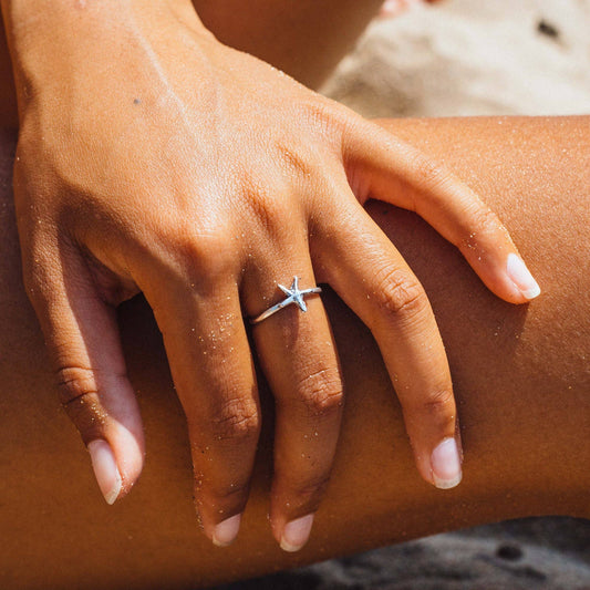 Siladen Starfish Adjustable Ring