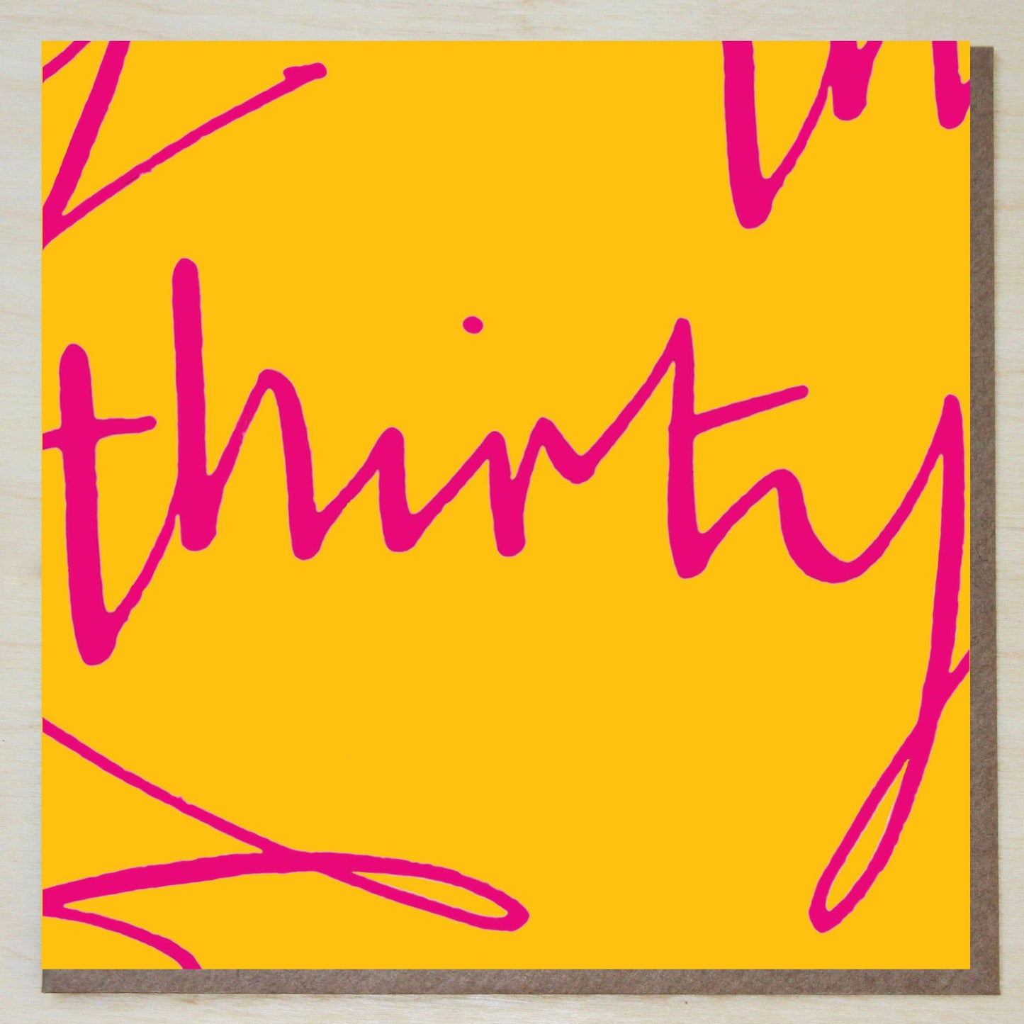 Age Thirty / 30 Birthday Card