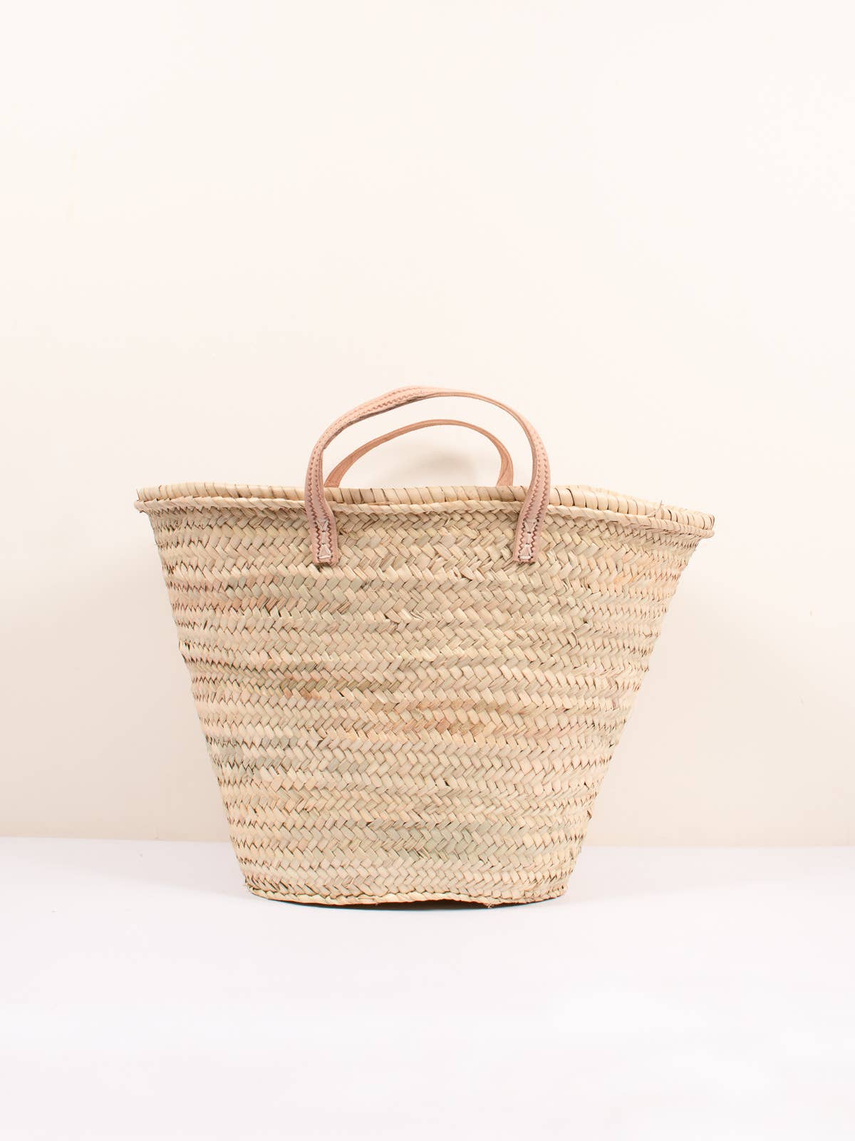 Parisienne Natural Tote Basket Bag