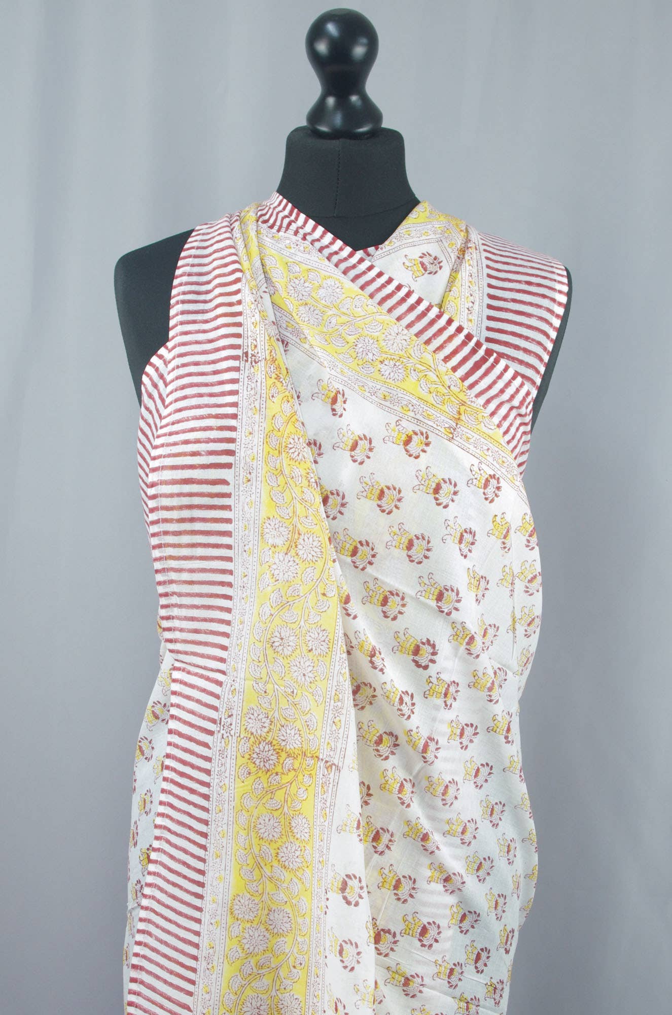 Kanthor Decor Beach  Coverup Sarong Pareo - Yellow Motif