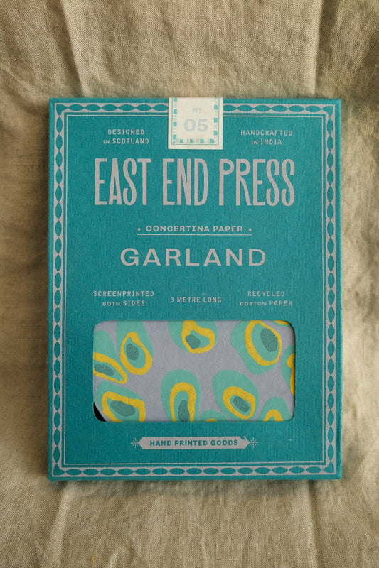 East End Press Blue Eggs Concertina Garland