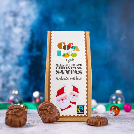 Milk Chocolate Santas – 100g
