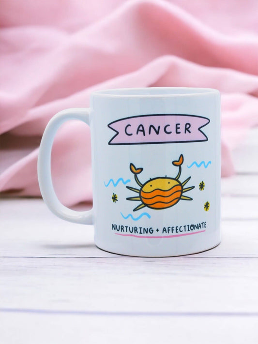 CANCER Mug | Zodiac Mug | Affirmation Gift | Star Sign Gift