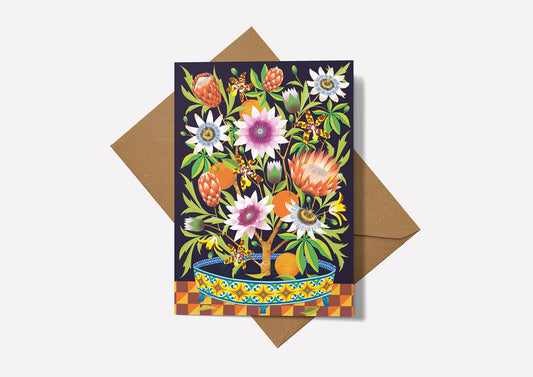 In Bloom greetings card