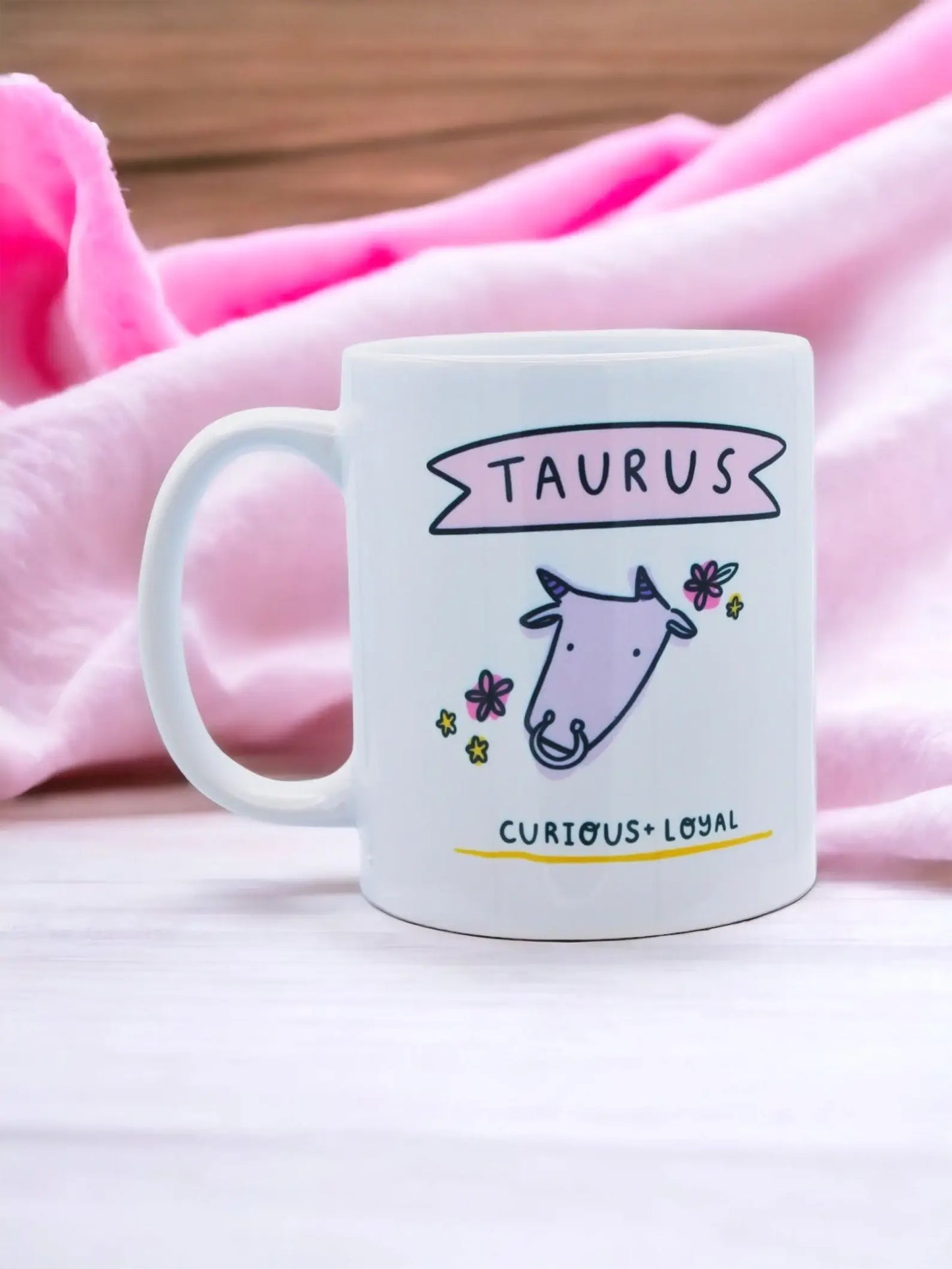 TAURUS Zodiac Mug | Affirmation Gift | Star Sign Gift