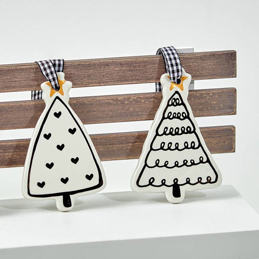 Black & White Tree Hanger