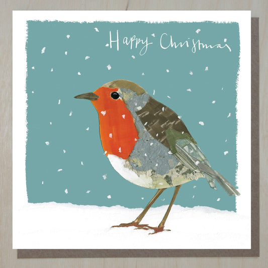 Christmas Card (winter robin)