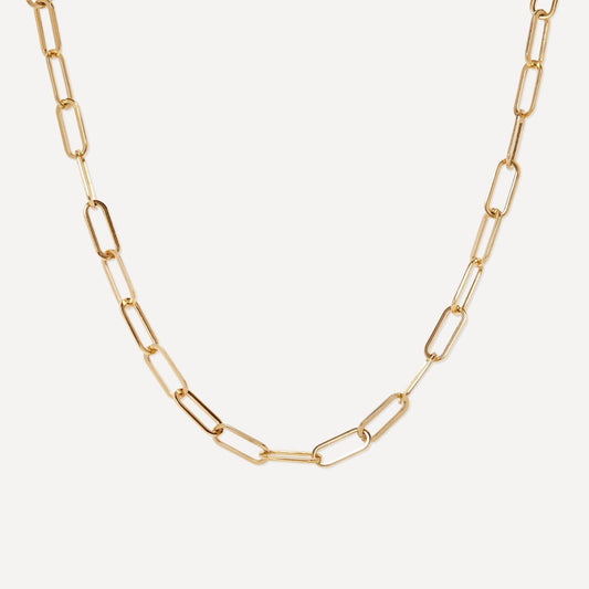 Buoy Waterproof Gold Chain Necklace Short
