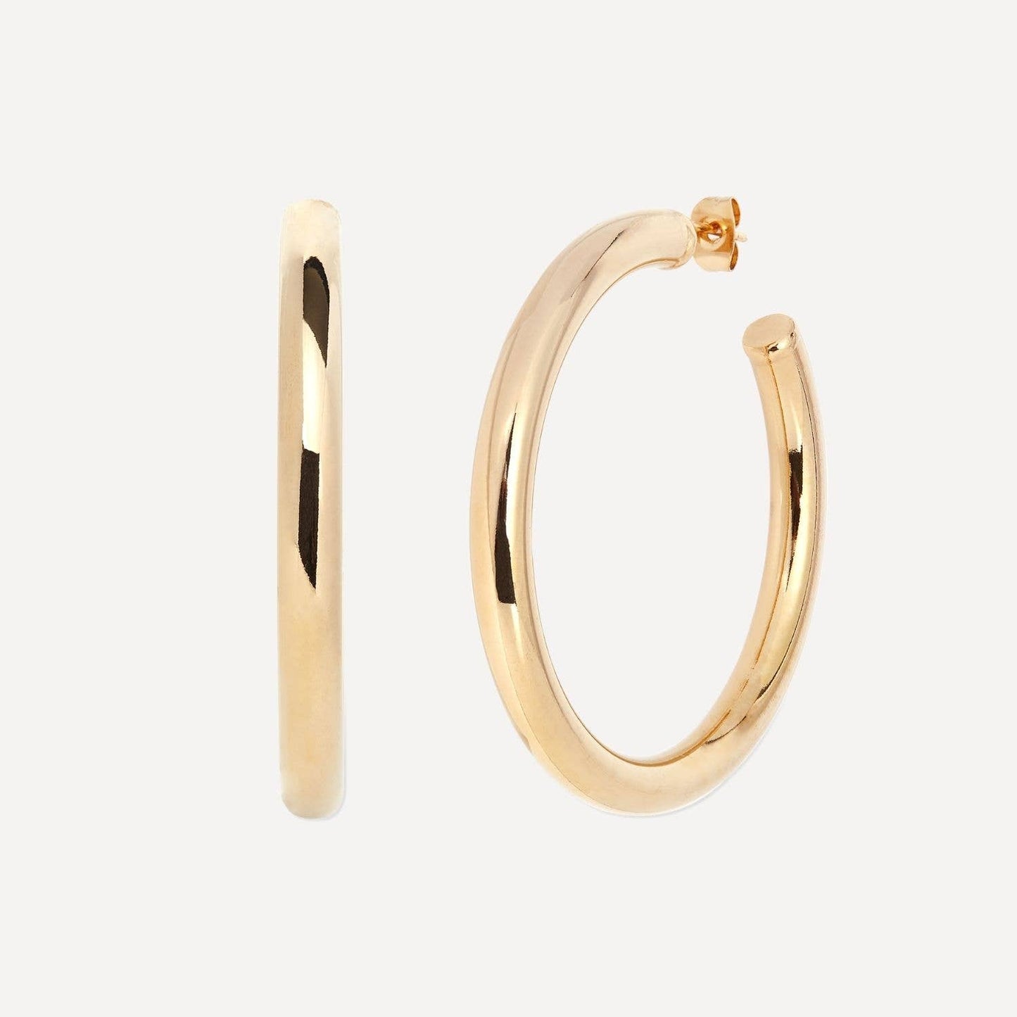 Gull Waterproof Gold Hoop Earrings