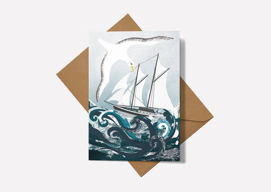 High Seas greetings card