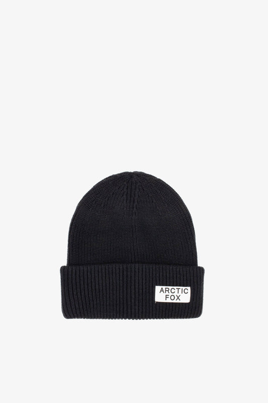 The Recycled Bottle Beanie - Moonless Black - AW22