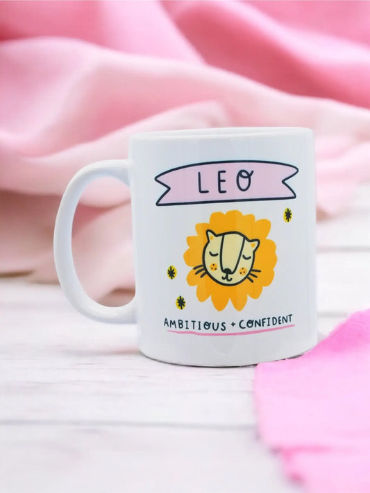 LEO Mug | Zodiac Mug | Affirmation Gift | Star Sign Gift