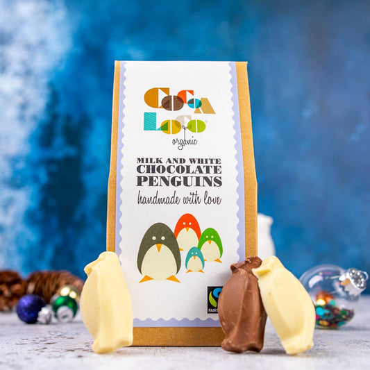 Milk/White Chocolate Penguins – 110g